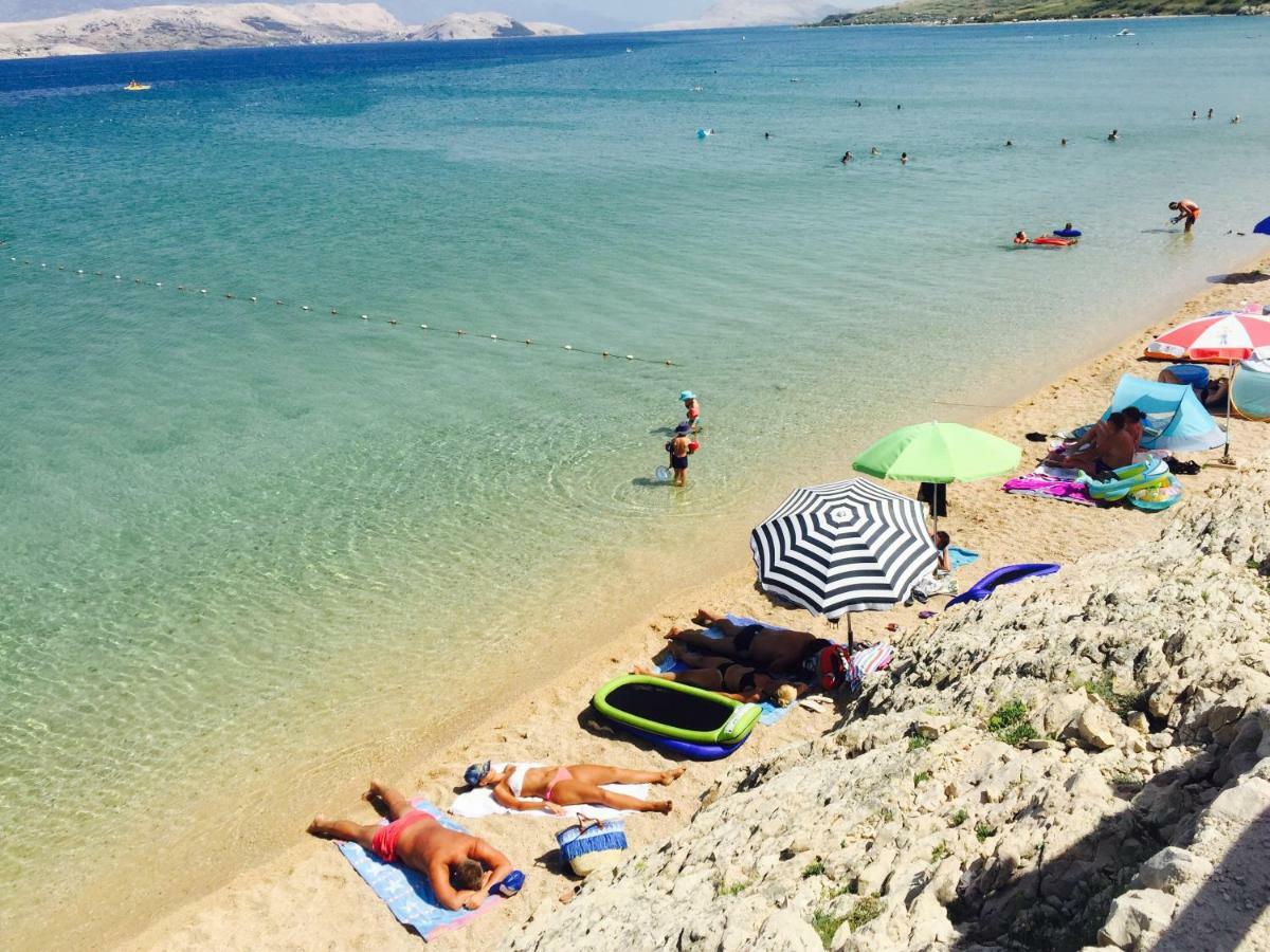 Novalja Beach Apartment Kültér fotó